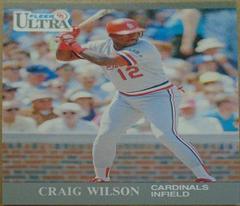 Craig Wilson #298 Baseball Cards 1991 Ultra Prices