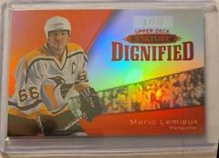 Mario Lemieux [Red] #D-2 Hockey Cards 2022 Upper Deck Stature Dignified Prices
