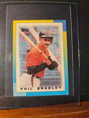 Phil Bradley #2 Baseball Cards 1990 Topps Mini League Leaders Prices