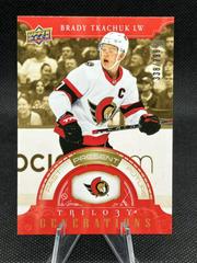 Brady Tkachuk [Red] #TG-1B Hockey Cards 2022 Upper Deck Trilogy Generations Prices