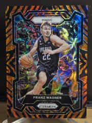 Franz Wagner [Choice Tiger Stripe] #1 Basketball Cards 2023 Panini Prizm Prices