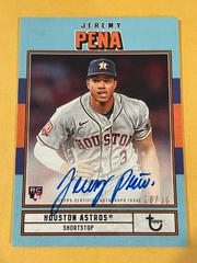 Jeremy Pena [Blue] Baseball Cards 2022 Topps Brooklyn Collection Autographs Prices