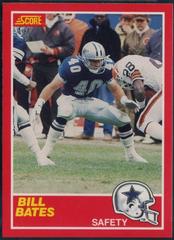 Bill Bates Football Cards 1989 Panini Score Prices