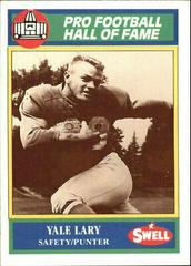 Yale Lary #106 Football Cards 1990 Swell Greats Prices