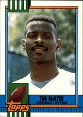Tim McKyer Football Cards 1990 Topps Traded Prices