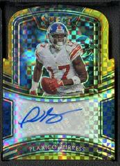 Plaxico Burress [Gold Prizm Die-Cut] Football Cards 2020 Panini Select Signatures Prices