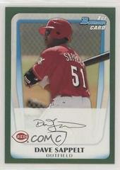 Dave Sappelt [Green] #BP37 Baseball Cards 2011 Bowman Prospects Prices