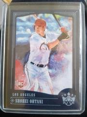 Shohei Ohtani [Looking Left Blue Frame] #76 Baseball Cards 2018 Panini Diamond Kings Prices