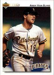 Andy Van Slyke [Gold Hologram] #132 Baseball Cards 1992 Upper Deck Prices