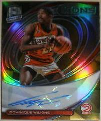 Dominique Wilkins [Gold] Basketball Cards 2021 Panini Spectra Icons Autographs Prices