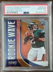 Jalen Hurts [Silver] #RW22 Football Cards 2020 Panini Playoff Rookie Wave Prices
