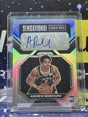 Andrew Nembhard [Silver] #SS-AN Basketball Cards 2022 Panini Prizm Sensational Signatures Prices