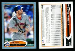 David Wright #240 Baseball Cards 2012 Topps Mini Prices