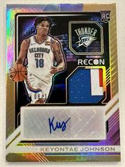 Keyontae Johnson [Gold] #22 Basketball Cards 2023 Panini Recon Rookie Jersey Autograph Prices