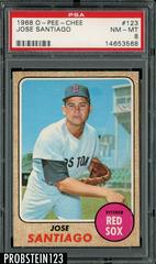 Jose Santiago #123 Baseball Cards 1968 O Pee Chee Prices