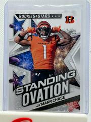 Ja'Marr Chase [Gold] #SO-8 Football Cards 2022 Panini Rookies & Stars Standing Ovation Prices