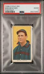 Bob Bescher [Portrait] #NNO Baseball Cards 1909 T206 Cycle 350 Prices