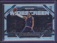 Victor Wembanyama [Mojo] #1 Basketball Cards 2023 Panini Prizm Draft Picks Widescreen Prices
