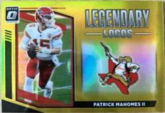 Patrick Mahomes II [Gold] #LL-10 Football Cards 2021 Panini Donruss Optic Legendary Logos Prices