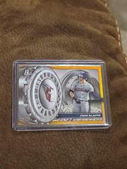 Chase DeLauter [Orange] Baseball Cards 2023 Bowman Platinum Treasures in the Vault Prices