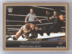 Roman Reigns [Gold] Wrestling Cards 2015 Topps WWE Prices