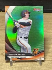 Heston Kjerstad [Green Refractor] #TP-7 Baseball Cards 2020 Bowman's Best Top Prospects Prices