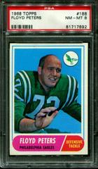 Floyd Peters #188 Football Cards 1968 Topps Prices