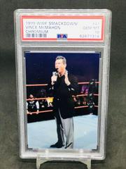 Vince McMahon #41 Wrestling Cards 1999 WWF SmackDown Chromium Prices