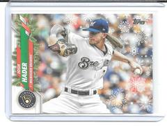 Josh Hader Baseball Cards 2020 Topps Holiday Prices