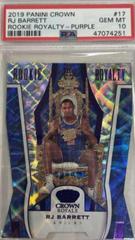 RJ Barrett Basketball Cards 2019 Panini Crown Royale Rookie Royalty Prices
