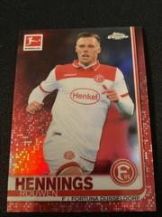 Rouwen Hennings [Red Refractor] #15 Soccer Cards 2019 Topps Chrome Bundesliga Prices