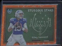 Riley Leonard [Orange] #SS-4 Football Cards 2023 Bowman's Best University Studious Stars Prices