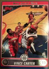 Vince Carter [Gold] Basketball Cards 2006 Topps Prices