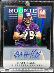 Matt Kalil [Aspirations Autograph] #103 Football Cards 2012 Panini Elite Prices