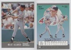 Beau Allred #101b Baseball Cards 1991 Ultra Prices