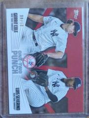 Gerrit Cole, Luis Severino [Red] #12P-8 Baseball Cards 2023 Topps One Two Punch Prices