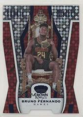Bruno Fernando [Blue] #10 Basketball Cards 2019 Panini Crown Royale Rookie Royalty Prices
