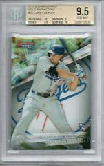 Corey Seager [Gold Refractor] Baseball Cards 2016 Bowman's Best Prices