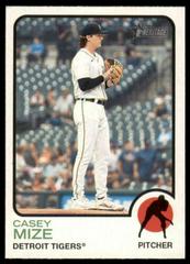Casey Mize #398 Baseball Cards 2022 Topps Heritage Prices