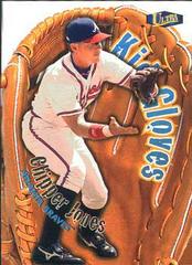 Chipper Jones #4KG Baseball Cards 1998 Ultra Kid Gloves Prices