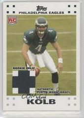 Kevin Kolb #12 Football Cards 2007 Topps Exclusive Rookies Prices