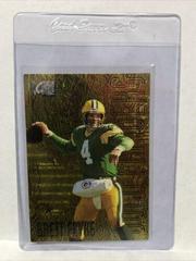 Brett Favre #5 Football Cards 1996 Fleer Metal Goldflingers Prices