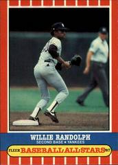 Willie Randolph Baseball Cards 1987 Fleer Baseball All Stars Prices