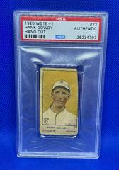 Hank Gowdy [Hand Cut] Baseball Cards 1920 W516 1 Prices