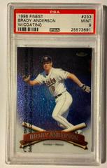 Brady Anderson [w/ Coating] #233 Baseball Cards 1998 Finest Prices