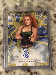 Becky Lynch [Gold] #A-BL Wrestling Cards 2018 Topps WWE Road To Wrestlemania Autographs Prices