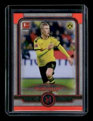 Erling Haaland [Ruby] Soccer Cards 2019 Topps Museum Collection Bundesliga Prices