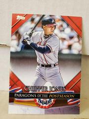 Chipper Jones [Red] #PP-16 Baseball Cards 2022 Topps Update Paragons of the Postseason Prices