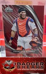 Francisco Alvarez [Red Refractor] #2 Baseball Cards 2024 Topps Chrome Black Prices