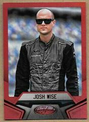 Josh Wise [Red] #35 Racing Cards 2016 Panini Certified Nascar Prices
